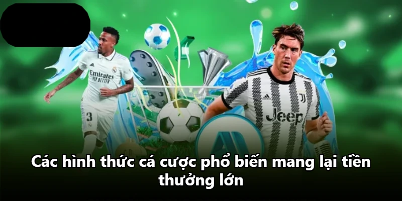 Các hình thức cá cược phổ biến mang lại tiền thưởng lớn